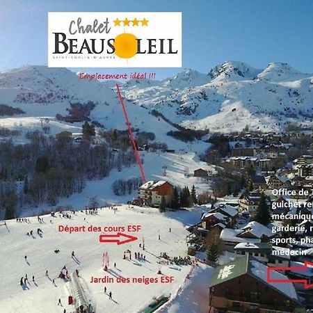 Chalet Beausoleil 4 Etoiles - Prestige - Au Pied Du Col De La Croix De Fer Saint-Sorlin-dʼArves Zewnętrze zdjęcie